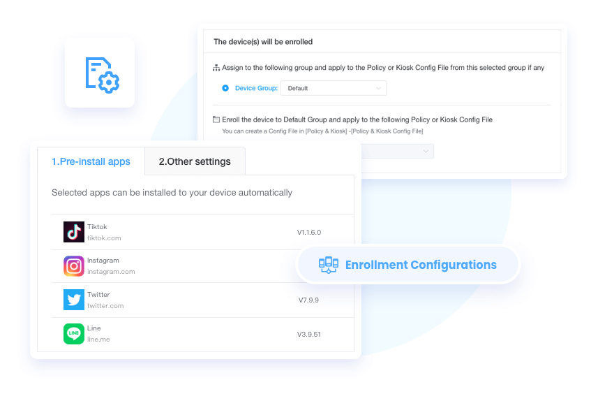 Inscripción y configuración automatizadas