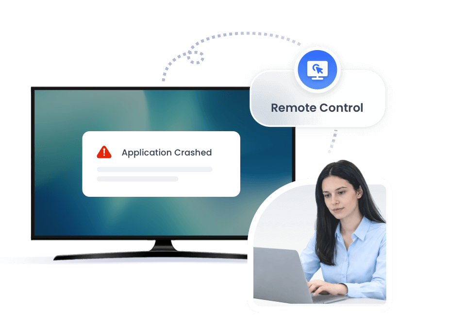 リモートトラブルシューティング