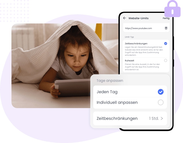 Website-Zeitlimits