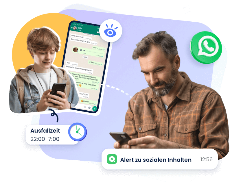 Richten Sie die WhatsApp-Kindersicherung für Kinder ein und sorgen Sie für Ruhe.
