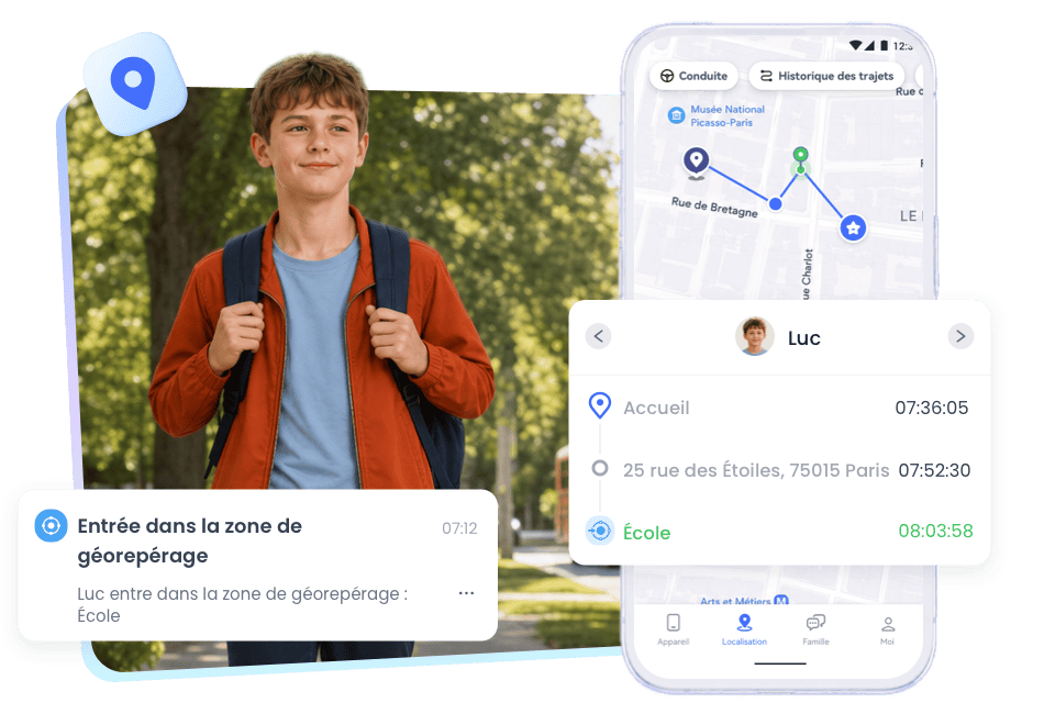 Sont-ils bien arrivés à l'école ?