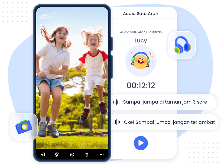 Pantau Lingkungan Sekitar Anak Secara Langsung