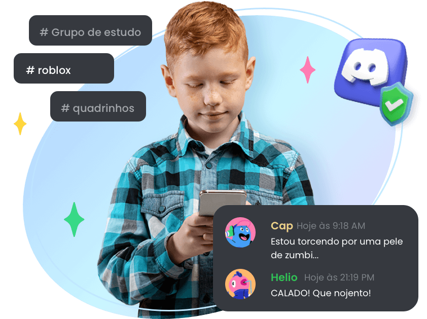 Controles parentais no Discord