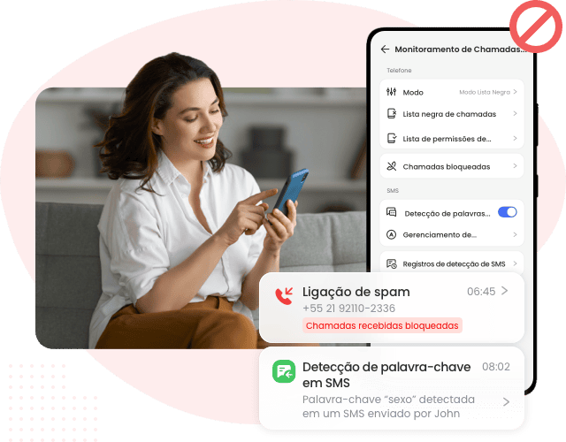 Monitoramento de Chamadas e SMS