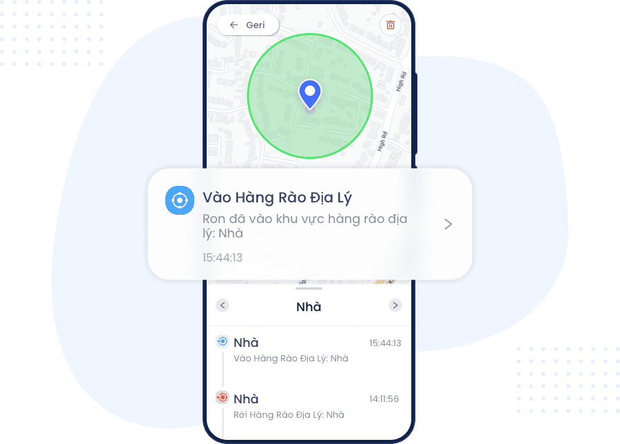 Nghỉ ngơi đôi chút bằng cách thiết lập địa giới an toàn