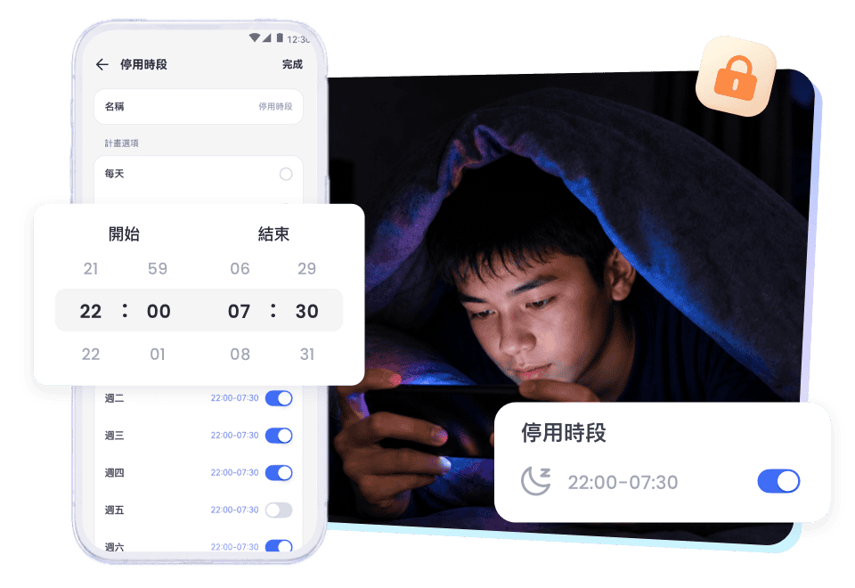 遊戲與影片是否佔據了孩子的夜晚?