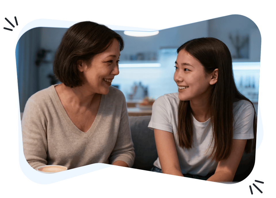 超越警報：透過數位對話賦能家庭