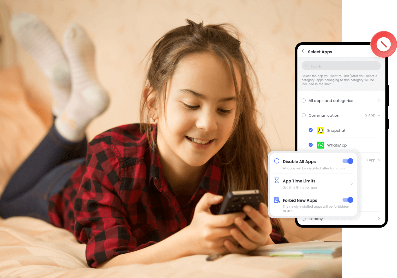 Limit Screen Time & App Usage AirDroid Parental Control