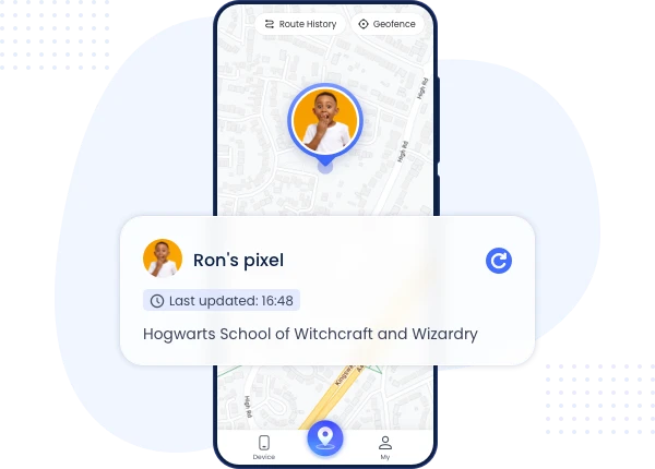 real time location feature