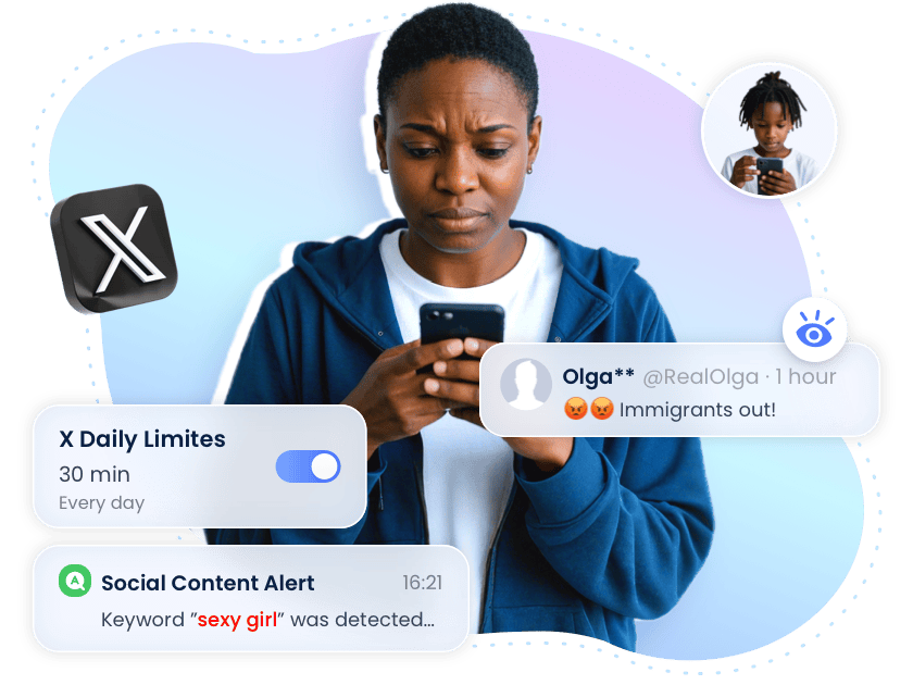 set parental controls on X for kids