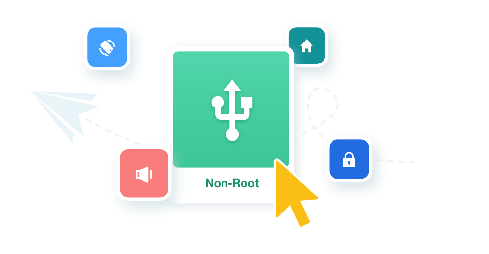 Supporta dispositivi Non-Root