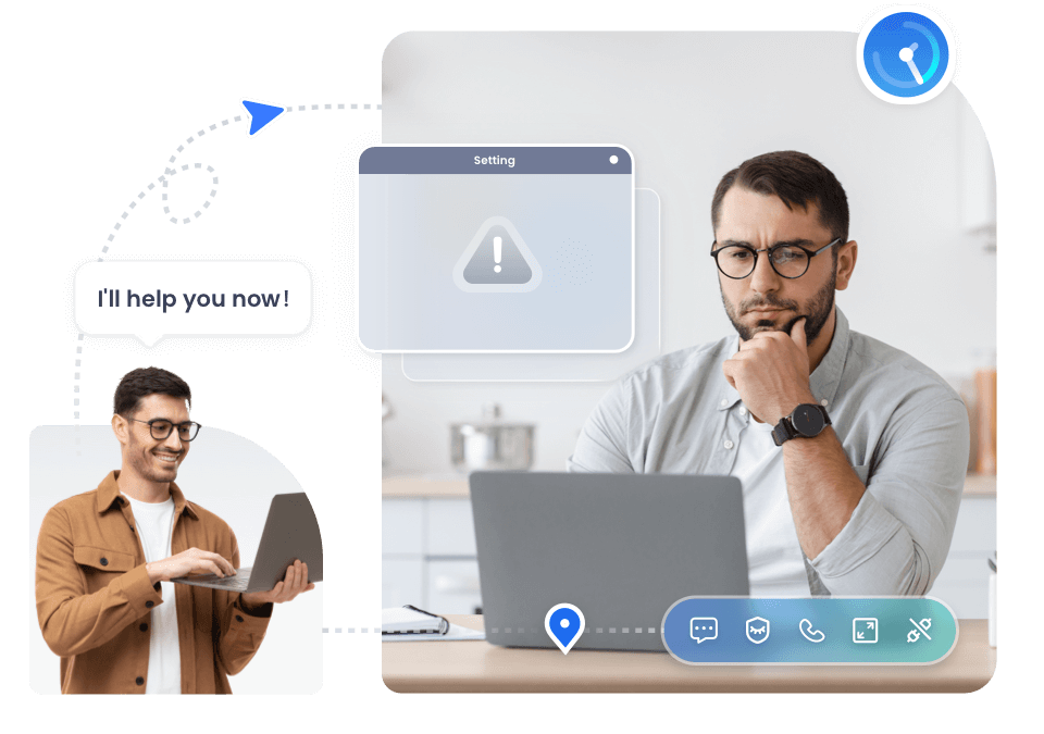 Schnellere Reaktion auf Kunden mit AirDroid Remote Support für MSP